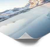Poster Reine Lofoten Norvège (Coin)