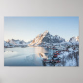 Poster Reine Lofoten Norvège (Devant)