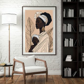 Poster Reine Mère Sérénité