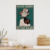 Poster Reine Noire dans le Jeu (Cuisine)