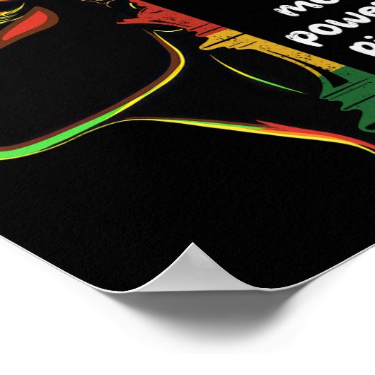 Poster Reine noire Les échecs les plus puissants Histoire (Coin)