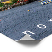 Poster Reine, Norvège (Coin)