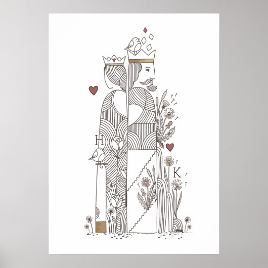 Poster Reine+Roi (Devant)