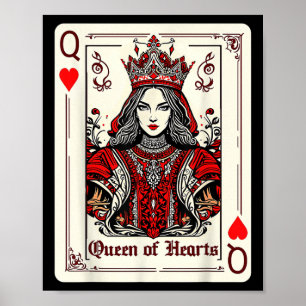 Poster Reine Roi des Coeurs Valentines Jour V Couple M