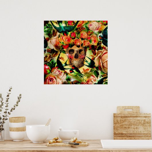 Poster Reine rose (Cuisine)