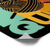 Poster Reine tricot (Coin)