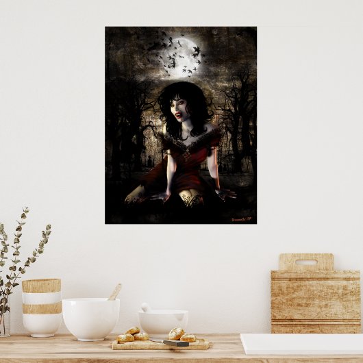 Poster Reine Vampire (Cuisine)