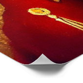 Poster Reine victorienne du chat (Coin)