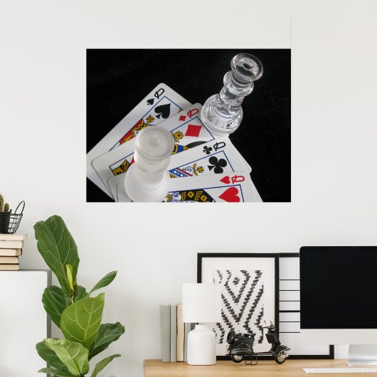 Poster Reines (Bureau à domicile)