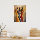 Poster Reines africaines (Cuisine)