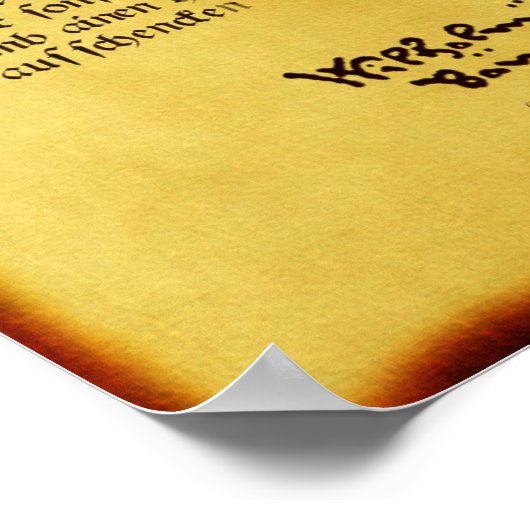 Poster Reinheitsgebot Imprimer (Coin)