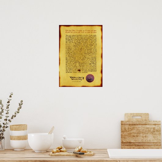 Poster Reinheitsgebot Imprimer (Cuisine)