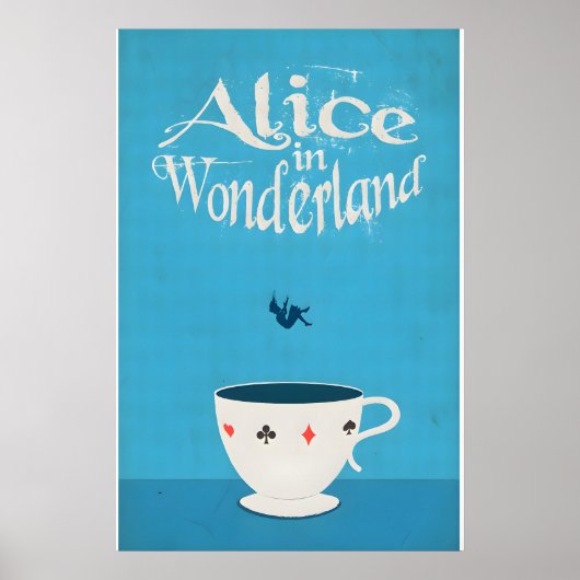 Poster Réinterprétation de l'impression originale d'Alice (Devant)
