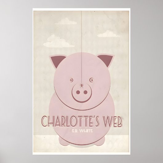 Poster Réinterprétation de l'impression originale de Char (Devant)