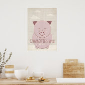 Poster Réinterprétation de l'impression originale de Char (Cuisine)