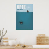 Poster Réinterprétation de l'impression originale du clas (Cuisine)