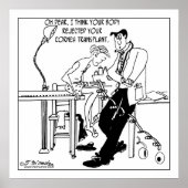 Poster Rejet de greffe de cornée (Devant)