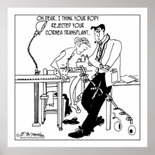 Poster Rejet de greffe de cornée