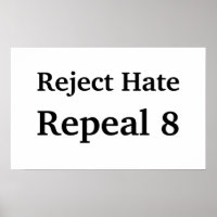 Rejeter la haine, Abroger 8