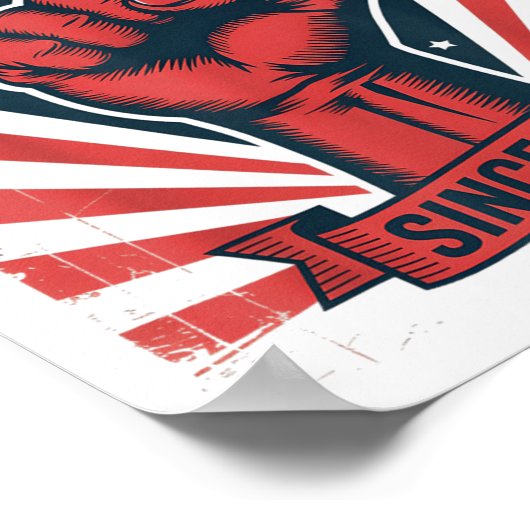 Poster Rejeter les rois depuis 1776 (Coin)