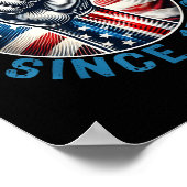 Poster Rejeter Les Rois Depuis 1776 Conception De Poignée (Coin)