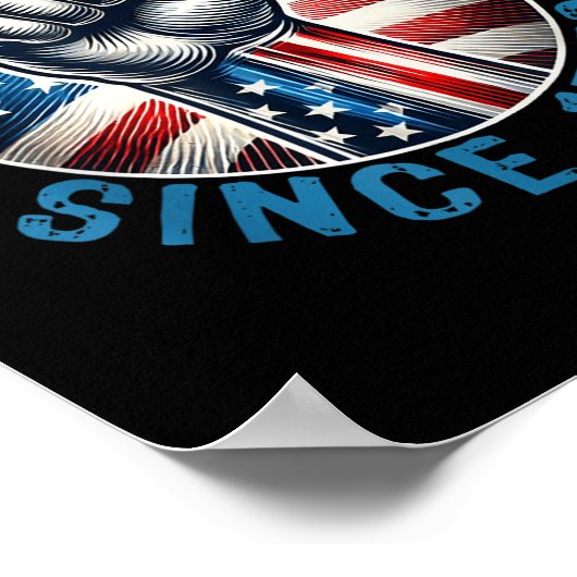 Poster Rejeter Les Rois Depuis 1776 Conception De Poignée (Coin)