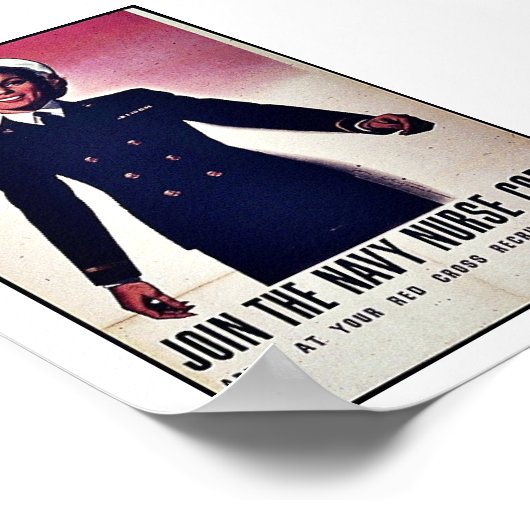 Poster Rejoignez Ce Corps Infirmier De La Marine (Coin)