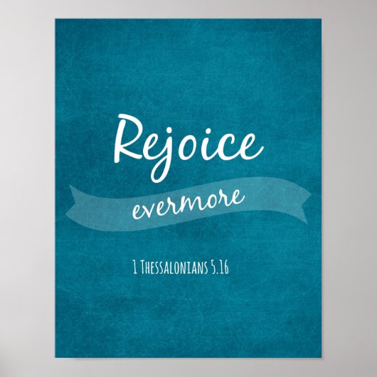 Poster Rejoignez Evermore Bible Verse (Devant)