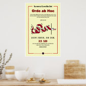 Poster Rejoignez Jésus ou Mort (Cuisine)