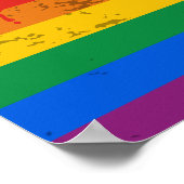 Poster Rejoignez la lutte contre le suicide LGBT (Coin)