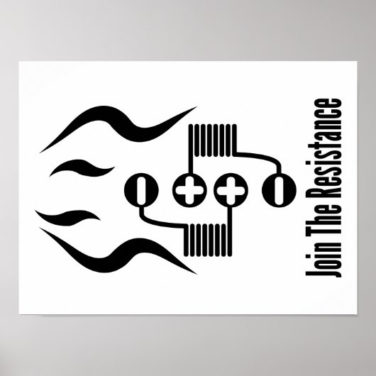 Poster Rejoignez L'Affiche Résistance (Devant)