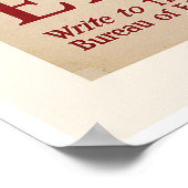 Poster Rejoignez l'Armée du jardin scolaire (Coin)