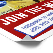 Poster Rejoignez Le CCE maintenant — 2ÈME GUERRE MONDIALE (Coin)