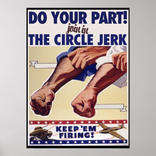 Poster Rejoignez le Cercle Internet Jerk (Devant)