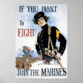 Poster Rejoignez les Marines (Devant)