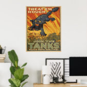 Poster Rejoignez Les Réservoirs (Bureau à domicile)