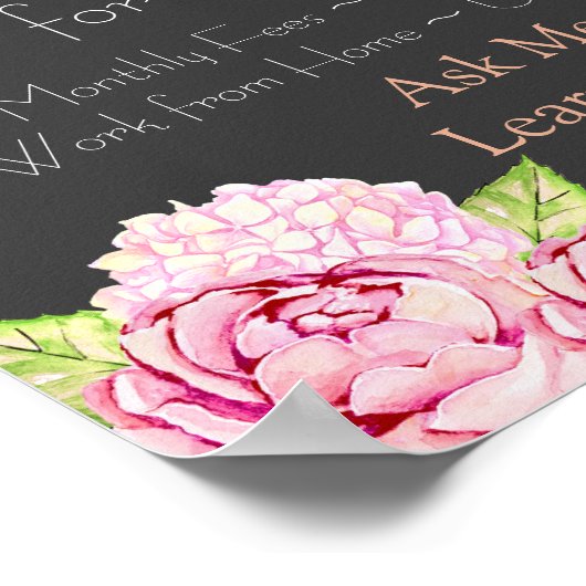 Poster Rejoignez Mon Équipe - Panneau d'affichage Lipsens (Coin)