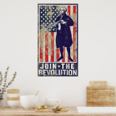 Poster Rejoindre l'impression de la révolution (Cuisine)