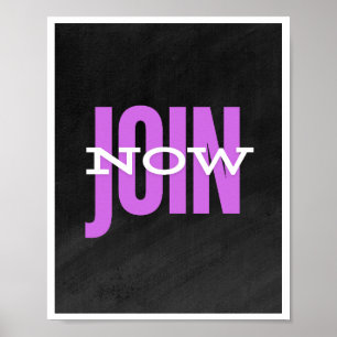 Poster Rejoindre maintenant