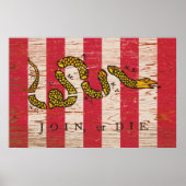 Poster Rejoindre ou mourir Imprimer (Devant)