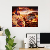 Poster Réjouissez-vous avec moi. Luc 15:6 Imprimer (Bureau à domicile)