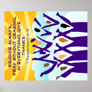 Poster Réjouissez-vous de l'affiche