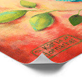 Poster Réjouissez-vous et soyez heureux Art Imprimer l'af (Coin)