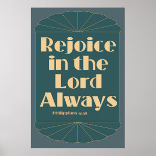 Poster Réjouissez-vous toujours dans le Seigneur — Philip