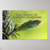Poster "Relations significatives" Motivation Affirmation (Devant)