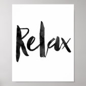 Poster Relax (Devant)