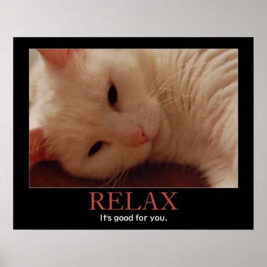 Poster Relax (Devant)