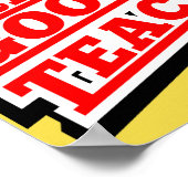 Poster Relax Je suis un assez bon professeur (Coin)