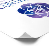 Poster Relax Mindfult Bouddha Citation (Coin)