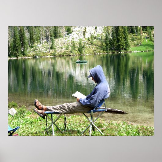 Poster Relaxation au East Gospel Lake 2 (Devant)